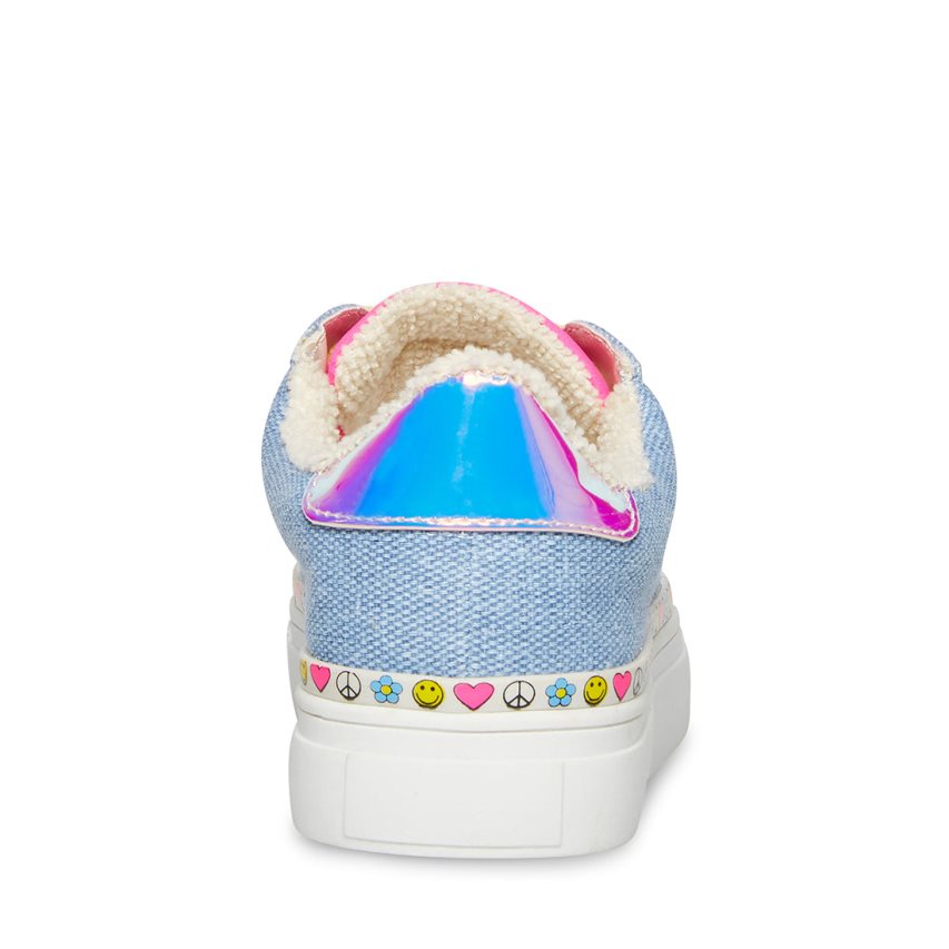 Zapatillas Steve Madden Jvibez Denim Fabric Niños Multicolor | ES OR0E13